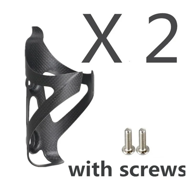 2022 Hot Sale Full Carbon Fiber Bicycle Water Bottle Cage MTB Road Bike Botelle Holder Ultra Light Cycle Equipment Matte/ Glossy