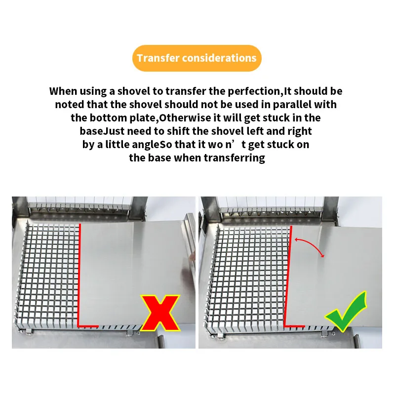 Adjustable cake cutter slicer stainless steel chocolate cutter can freely adjust the cake tool 30*30