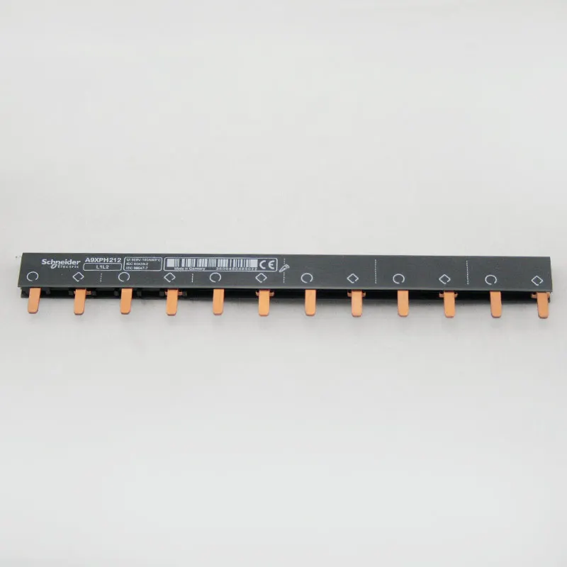 Circuit breaker connection,1P copper teeth,comb Busbar,bus bar,single input single output 24 teeth 24 bit A9XPH124 or A9HLP124