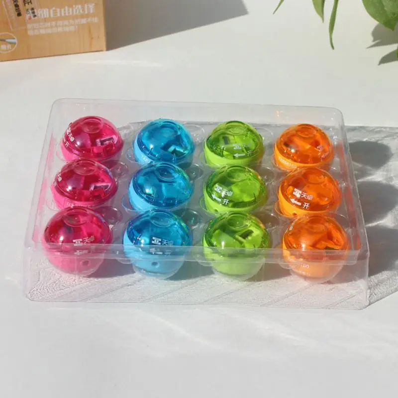 Mini amolador de lápis 2.0mm, amolador de chumbo fofo com buraco duplo para escola, escritório e materiais de papelaria infantil presente w91a