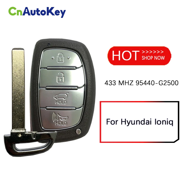 CN020140 Part Number 95440-G2500  For Hyundai Ioniq Smart Remote Key 4 Buttons 433MHz