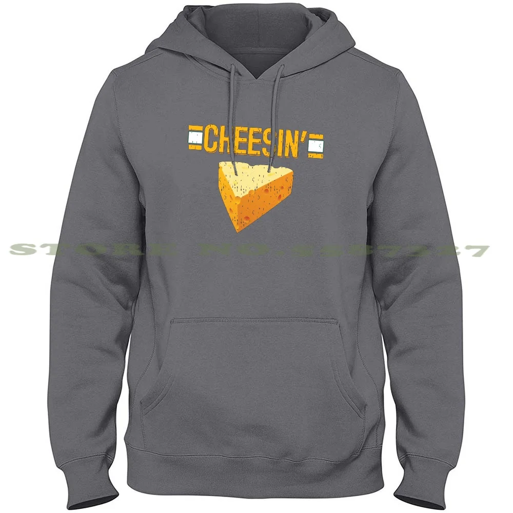 Cheesin' 100% Pure Cotton Hoodie Tshirt Packers Green Bay Gold Go Pack Go Lambeau Field Lombardi Wisconsin Fan Cheesehead