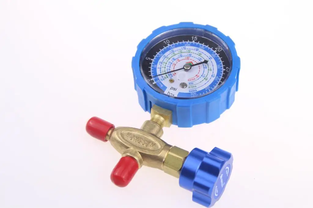 1-weg Manifold gauge R410 HS-466NA Einzigen Gauge für R410 R22 R134A R407 Freies verschiffen