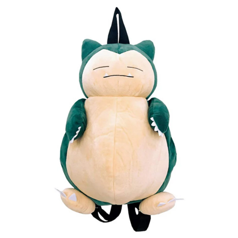 Pokemon Snorlax Hot Anime Bag peluche zaino Cosplay Cartoon Multi Function borsa a tracolla ragazza borsa Mochila regali
