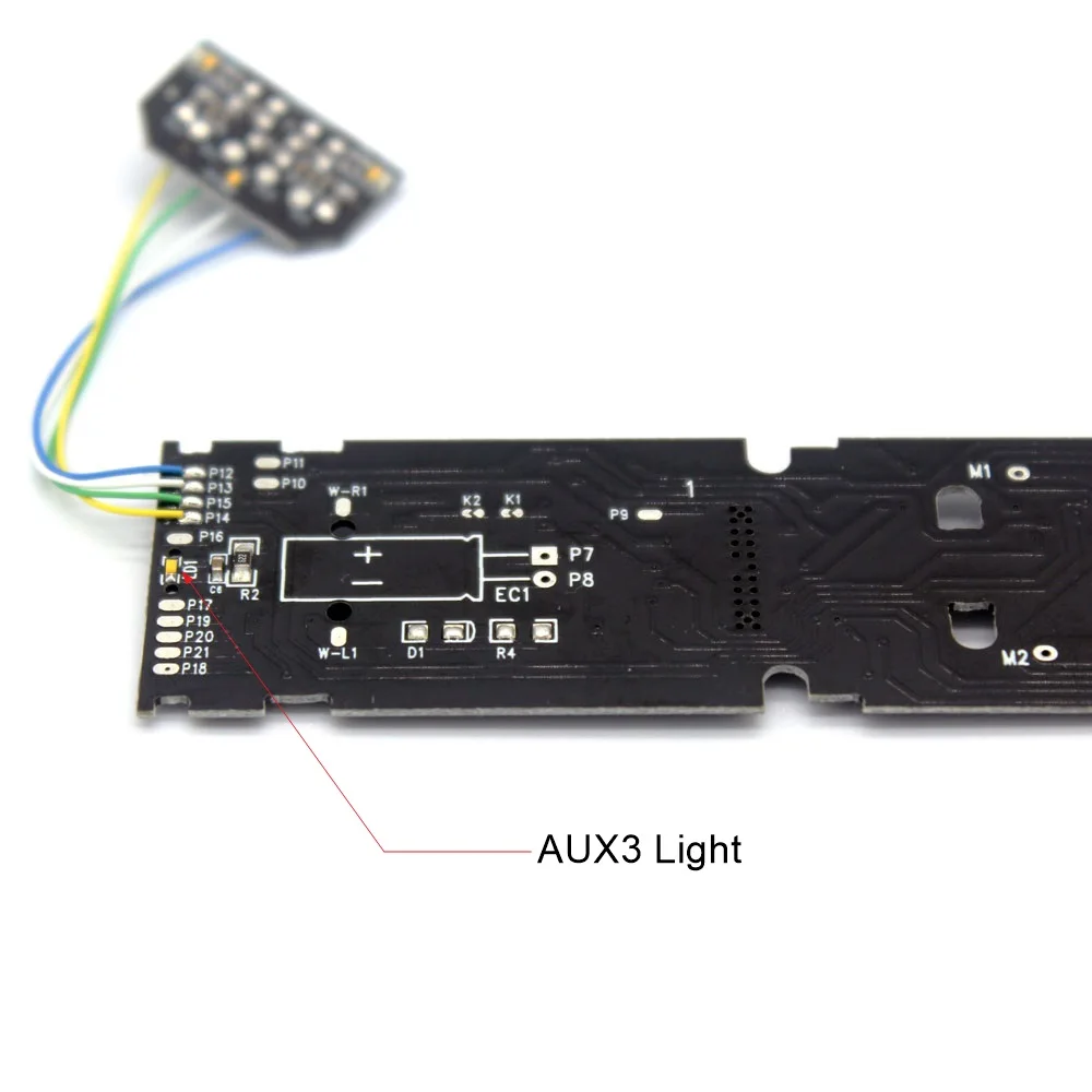 Dcc Adapter PCB Board for Locomotive to Upgrade to with Sound and Light Digitization to Dcc Train Build with Plux22 Interface