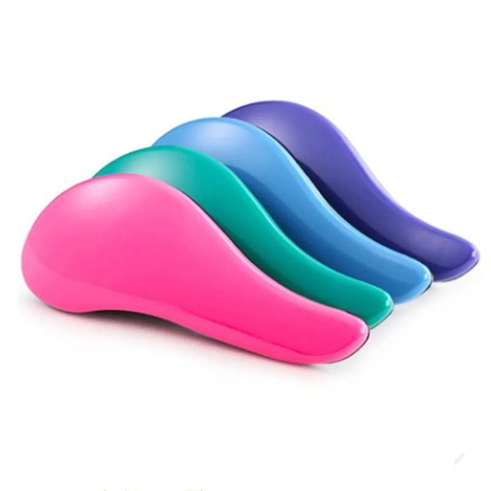1PC Scalp Massage Hair Comb Magic Handle Anti Static Detangling Brush Portable Straight Curly Wet Hair brush Salon Styling Tools