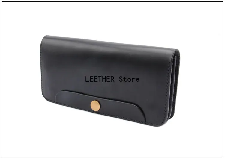 Leather drawing manual DIY leather PVC version multi card position long clip handbag template long handbag version drawing