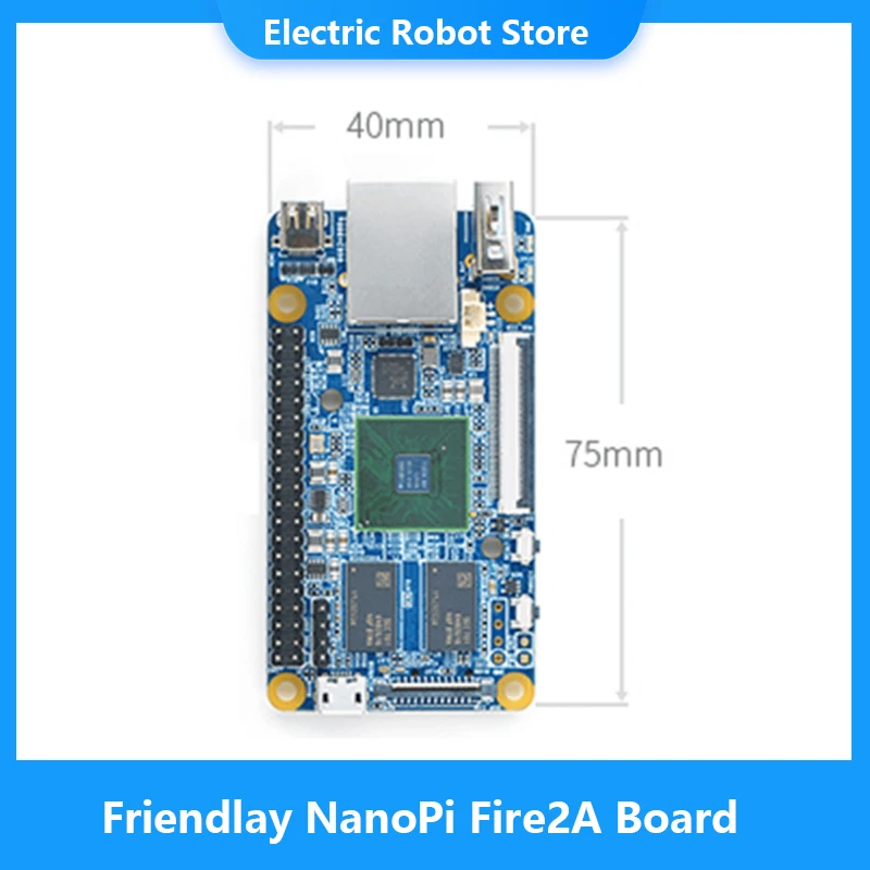 Friendlay NanoPi Fire2A Super Tiny Development Board S5P4418 1.4GHz 512MB DDR3 Quad-Core Cortex-A9 debian