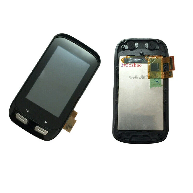 For Garmin Edge 1000 Motherboard LCD Display Screen Touch Digitizer with Frame Rubber Cap Replacement Part