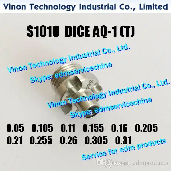 

J17104A Ø0.155mm S101U Sodic DICE AQ-1U (T) New Style, AL Upper Wire Guide 0.105mm for AL, ALN series Wire-Cut edm machine