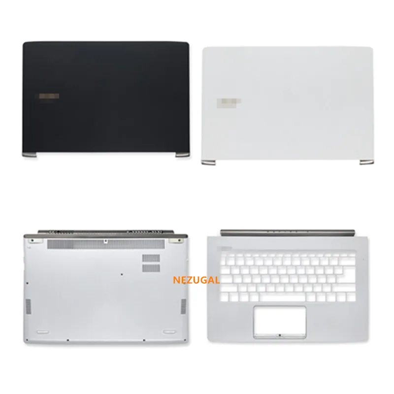 Laptop Case For acer Aspire S 13 S5-371 S5-371T S5-371G LCD Back Cover Palmrest Bottom Case Black White A C D shell