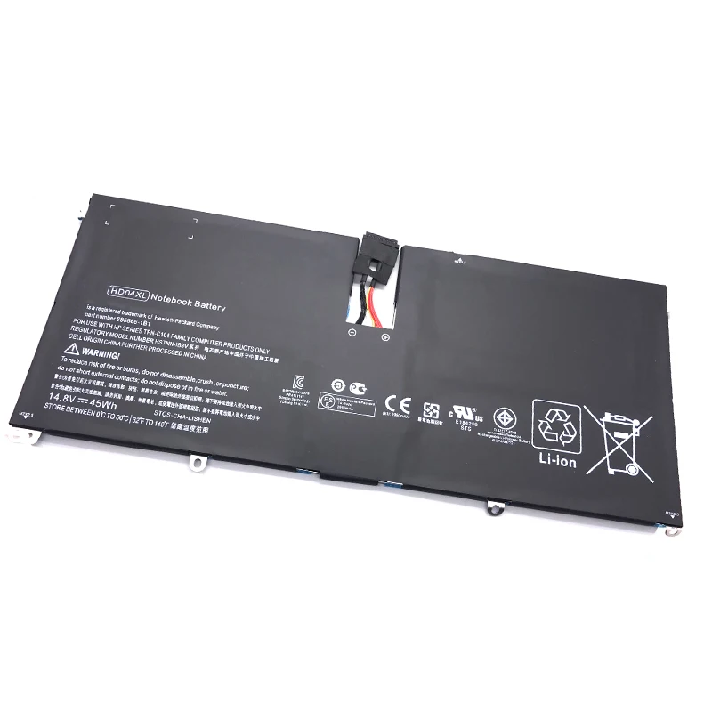 LMDTK Новый аккумулятор для ноутбука HD04XL для HP Envy Spectre XT 13-2000eg 13-2021tu 13-2120tu 13-2113TU Pro 13-b000 HSTNN-IB3V