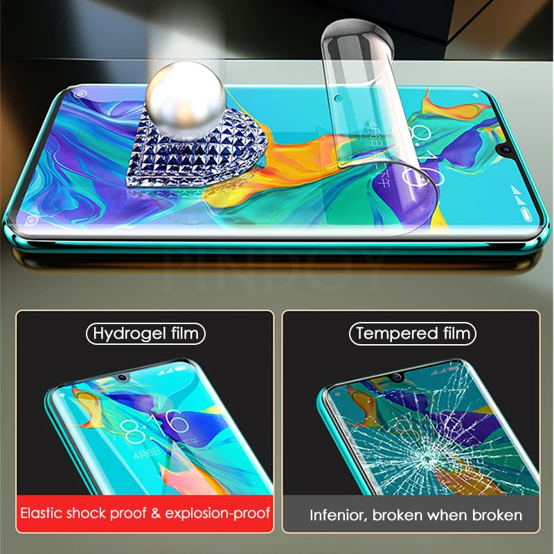 Full Cover Hydrogel Film For Huawei P30 P20 Lite Mate 10 Pro P Smart 2019 Screen Protector For Huawei Nova 2i 3E Film