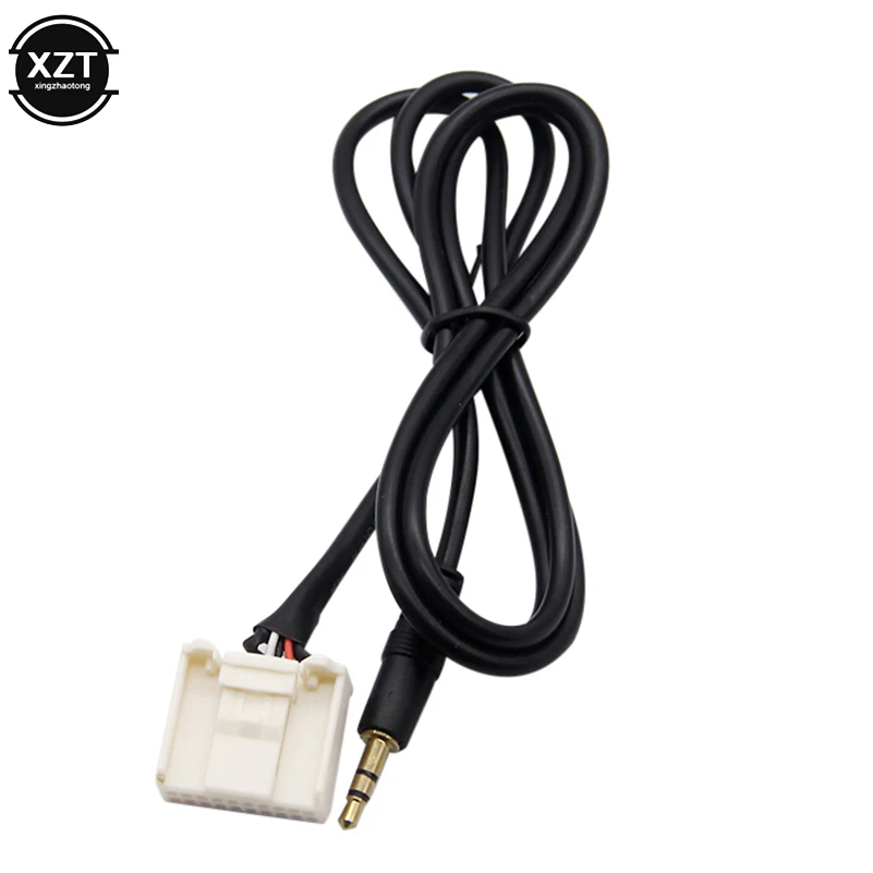 

3.5MM AUX Audio Radio Male Interface MP3 Player Phone Adapter Cable for Toyota Car Cables Adapters Sockets