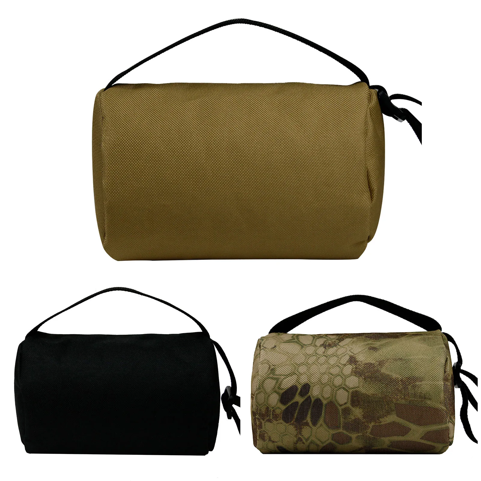 Hunting Shooting Bag Tactical Cylindrical Shooting Support Sandbag Waterproof Support Shooting Accessories for Hunting