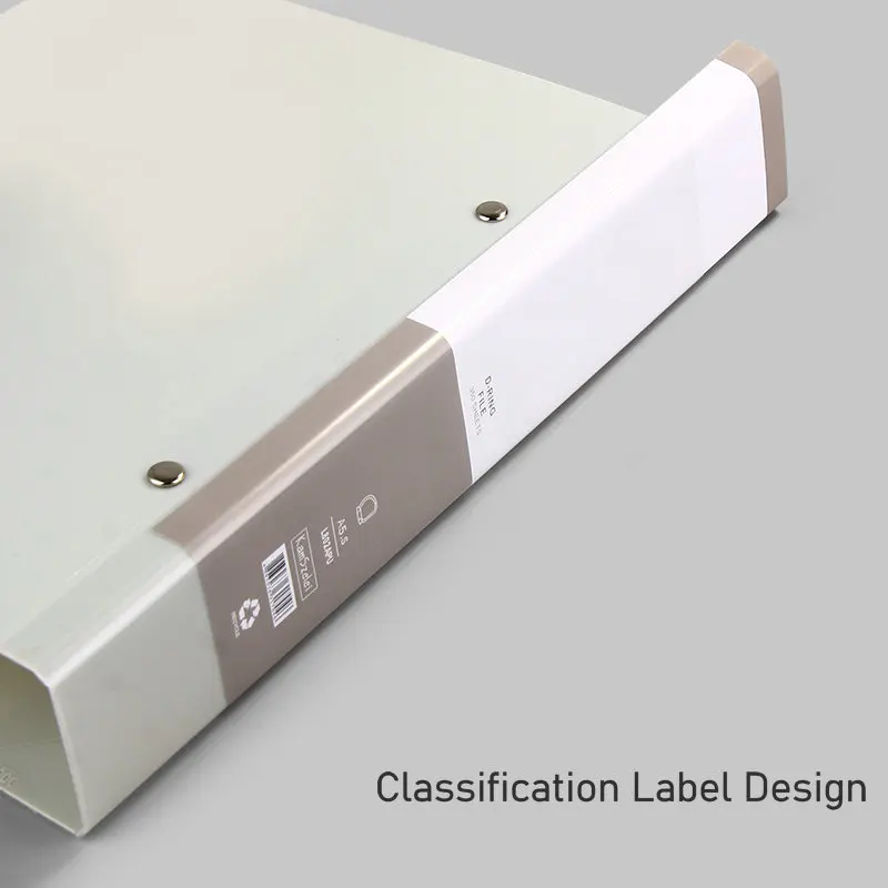 Colorful A5 Binder Folder For Document Organizer Transparent PVC Bag Sheet Protector A5 File Cover