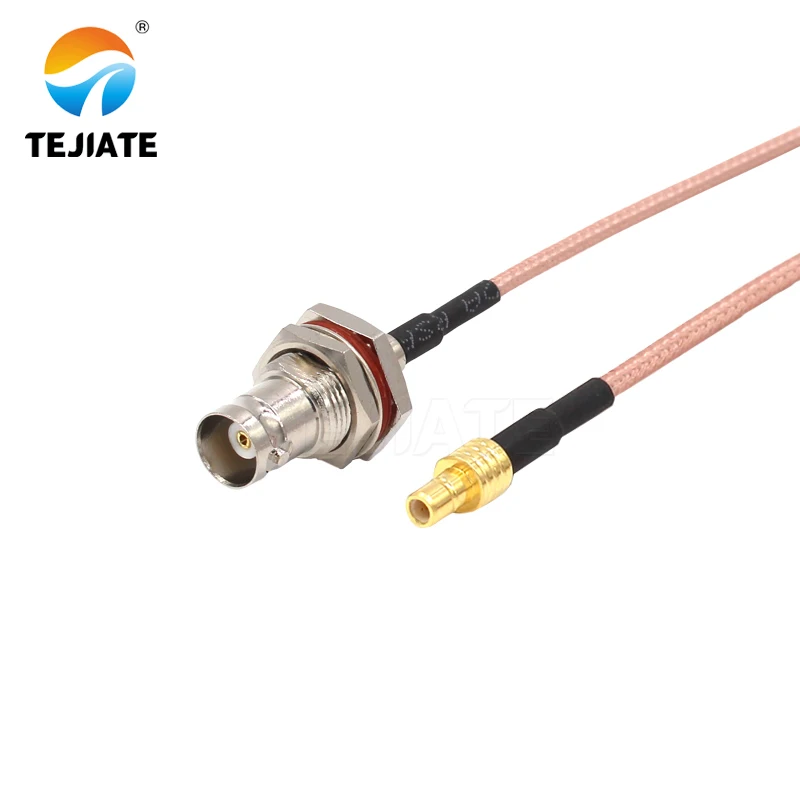 1 قطعة TEJIATE محول كابل SMB إلى BNC نوع SMBJ تحويل BNCK 8-90 سنتيمتر 1M 1.5M 2M طول موصل RG316 سلك