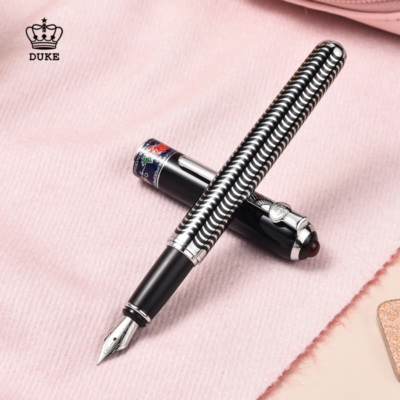 Duke M03 Elegant Female Lady Fountain  Pen, Ink Pen With Germany Nib Gift Box Business Signature  Oen, Writing Pen