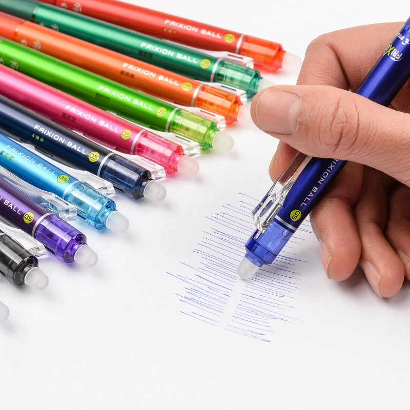 PILOT FriXion Erasable Gel Pen LFBK-23EF and Refills BLS-FR5 10 Colors 0.5mm Bullet Type Penpoint Office & School Stationery view 2