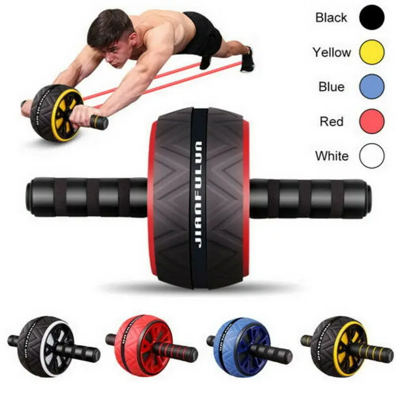 Abdominal Wheel Roller Ab Exercise Core Waist Muscle Body Building Training Workout Fitness Training Equipment