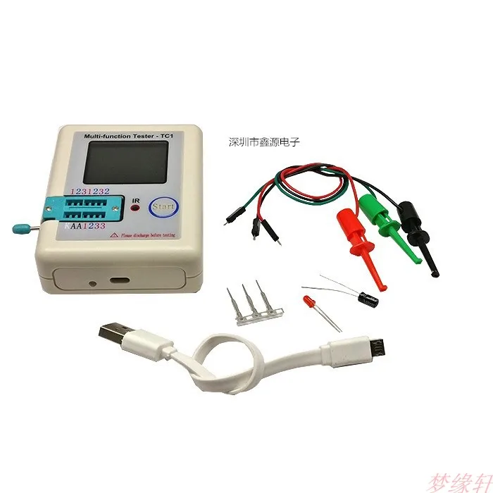 

LCR-TC1 Transistor Tester Full Color Screen Graphic Display