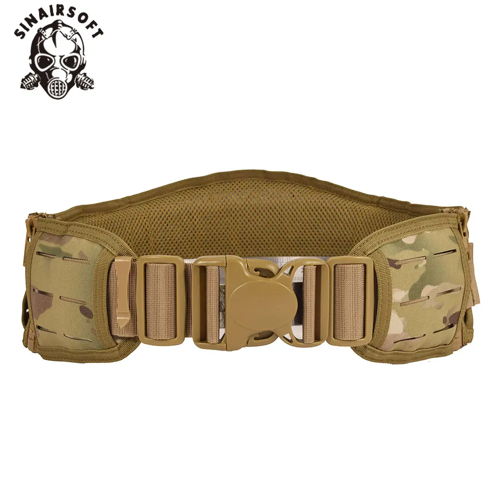 

Tactical Men Airsoft Combat Waistband Nylon Molle Waist Belt Cummerbunds Wargame CS Equipment Universal Hunting Accessories