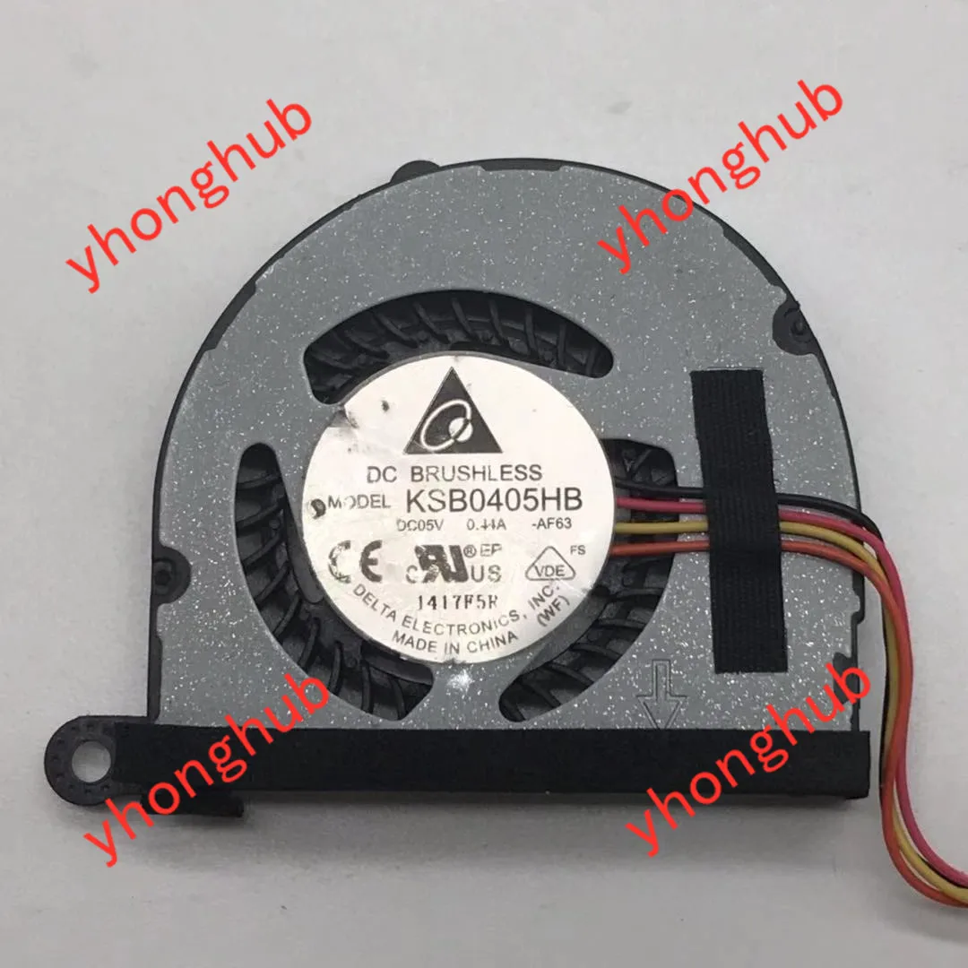 Delta Electronics KSB0405HB AF63 DC 5V 0.44A 4-Wire Server Cooling Fan