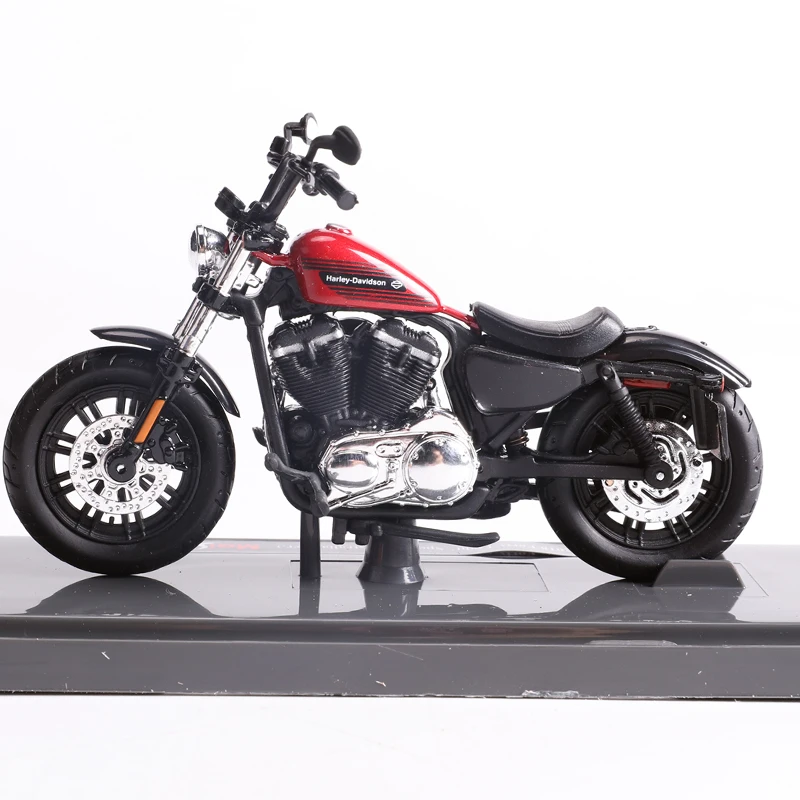 Maisto 1:18 Harley-Davidson  2018 Forty Eight Special  Diecast Motorcycle Model Workable Toy Gifts Collection