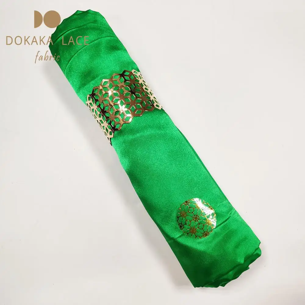 5 Yards African Satin Lace Fabric Soft Style Peach Color Nigerian Guinea Bride And Bridegroom Dress Sewing Satin Fabric Material