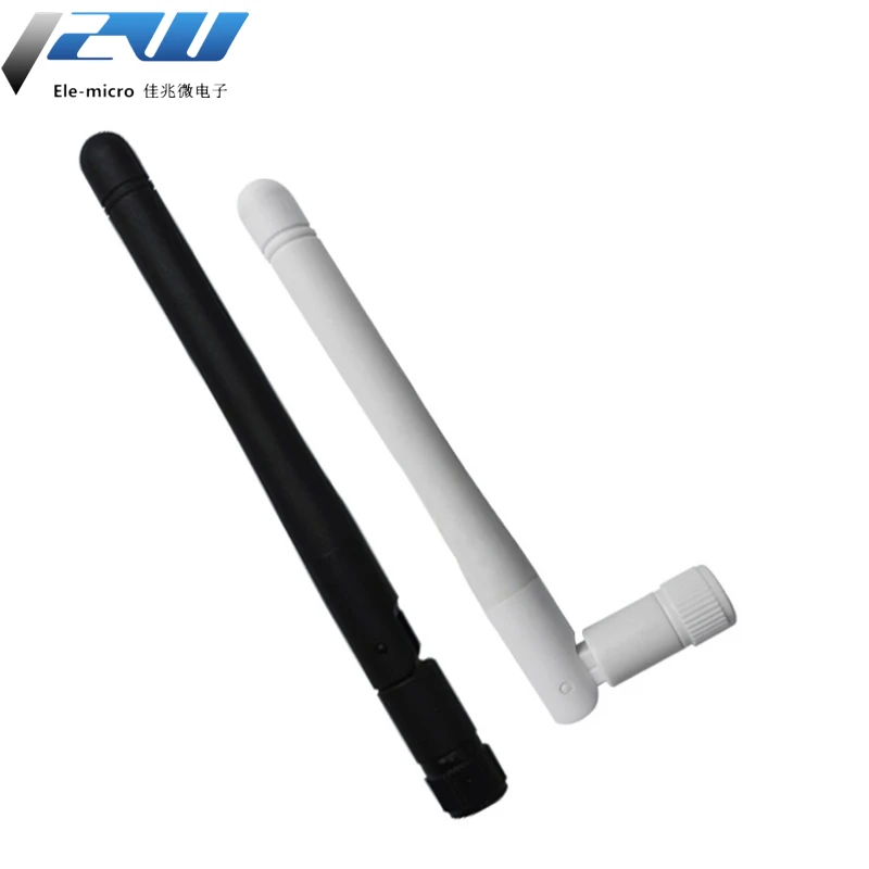 Free shipping! 1pcs 2.4GHz 3dBi Omni WIFI Antenna with RP SMA Male/Female Plug for Wireless Router Wholesale Price Antenna Wi-fi