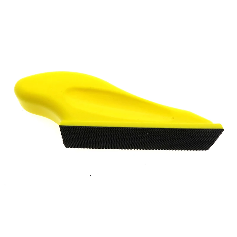 New Arrival Hand Sanding Block 27mm x 90mm PU Sander Sandpaper Holder Abrasive Tool Polishing Hook & Loop Discs Abrasive