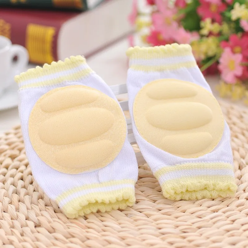 Bantalan Lutut Bayi Bantal Siku Merangkak Keselamatan Anak Bayi Bantalan Lutut Sejuk Hangat Kaki Katun Pelindung Dukungan Belajar Berjalan