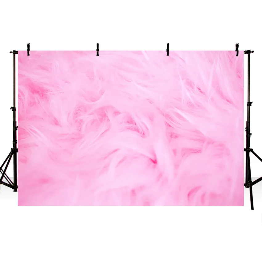 Mehofond-핑크 솜털 배경, 바비 파우더, 화장품, 소녀 손톱, 사진 배경, 사진 스튜디오 소품, 포토폰 장식 소품