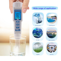 Accuracy PH Meter 4 in 1 TDS/PH/EC/Temperature Meter Backlight Digital  Water Quality Tester Waterproof Water Monitor for Pool