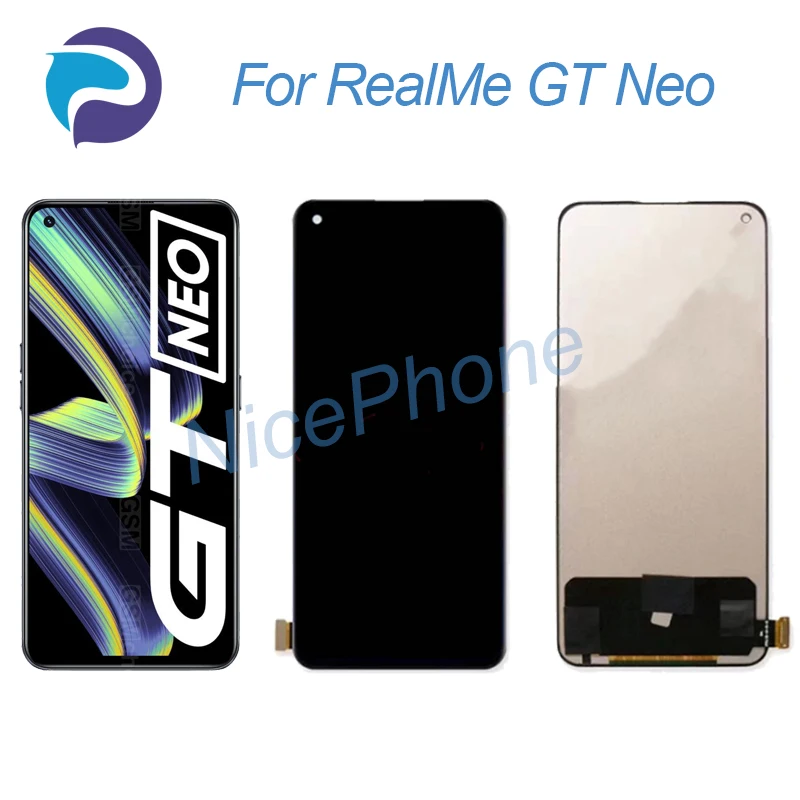 

For RealMe GT Neo LCD Display Touch Screen Digitizer Assembly Replacement 6.43" RMX3031 For RealMe GT Neo Screen Display LCD