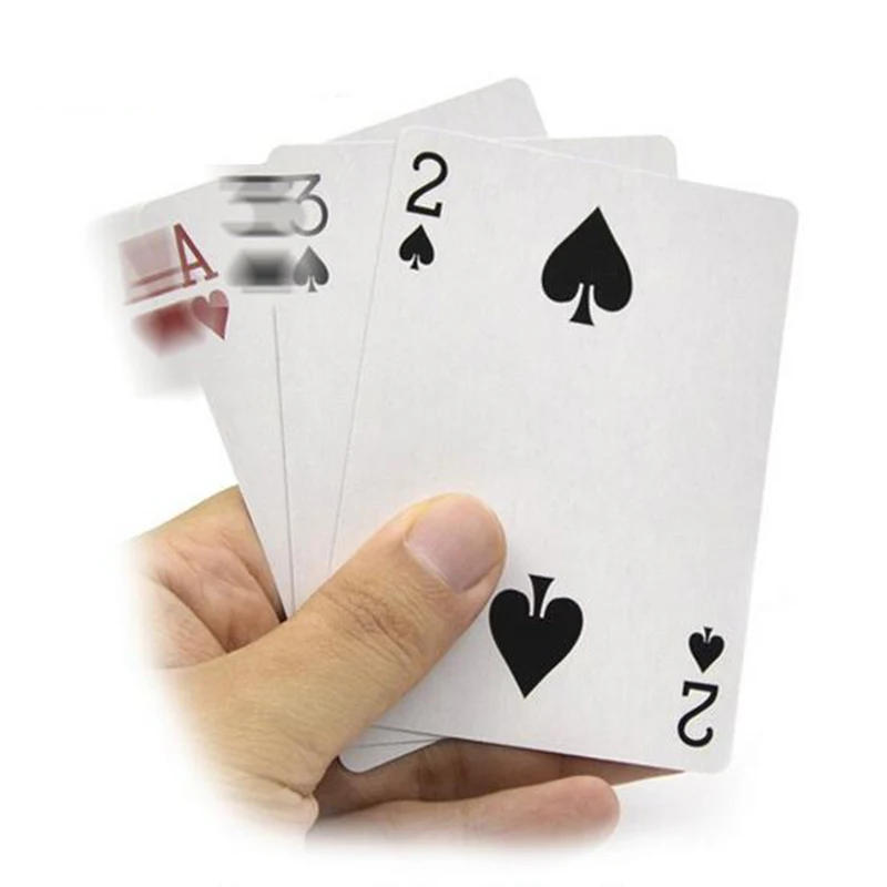 1 Set 3 Cards Monte Magic Cards Three Cards Poker Monte Card Trick Easy Classic Magic Tricks For Close Up Magic Illusion C2019