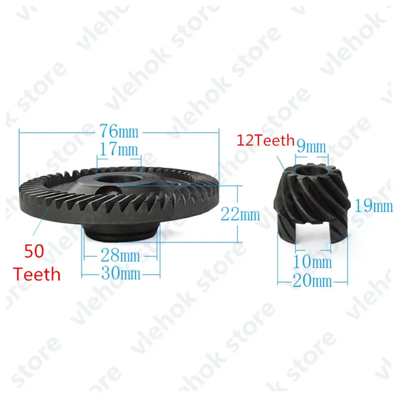 

Spiral Bevel Gear Replace for MAKITA 9067 9067F 9067S 226774-7 226773-9 Power Tool Accessories Electric tools part