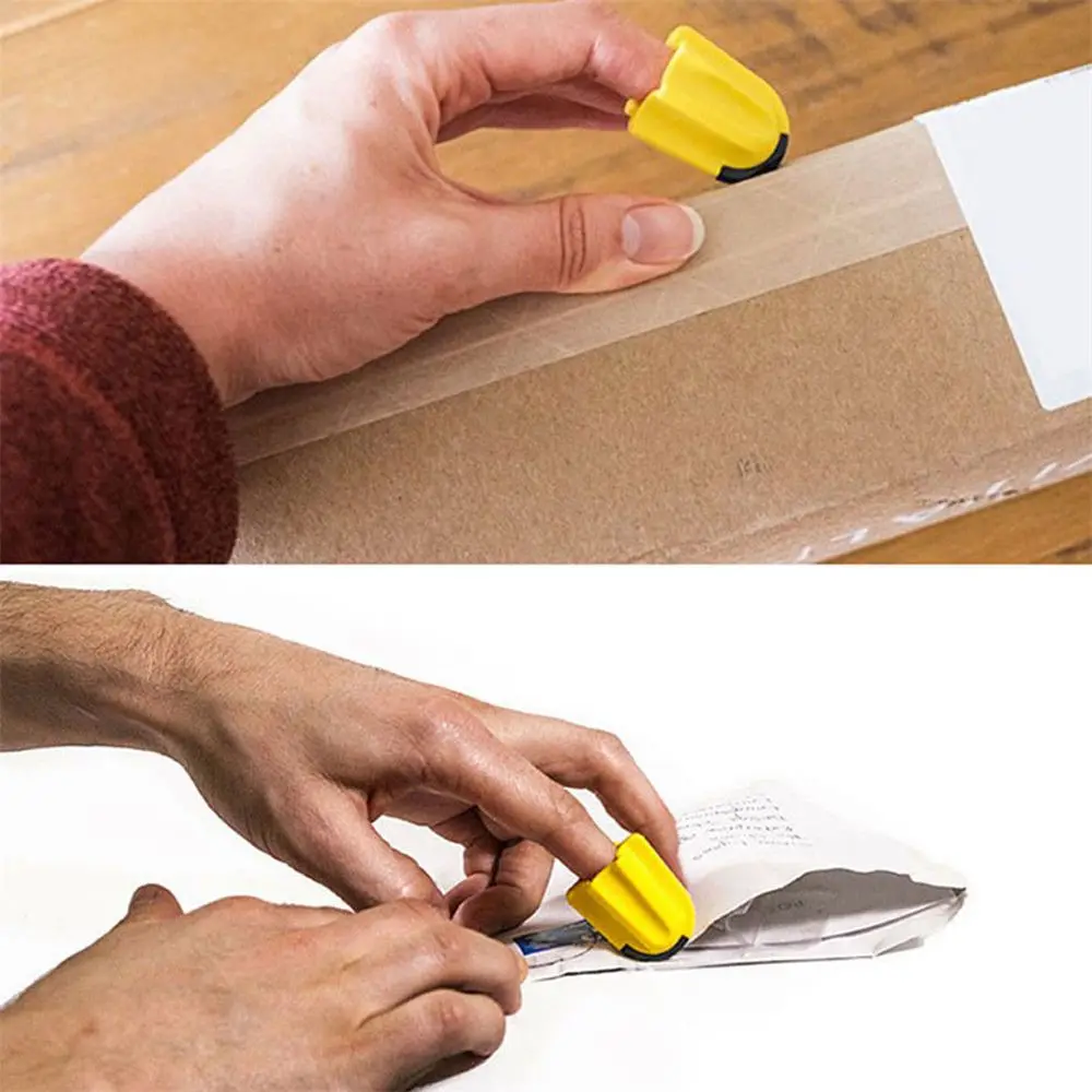 Useful Packaging Tools Box Cutter, Package Opener, Safety Utility Knife Cutter Efficient Way to Open Packages
