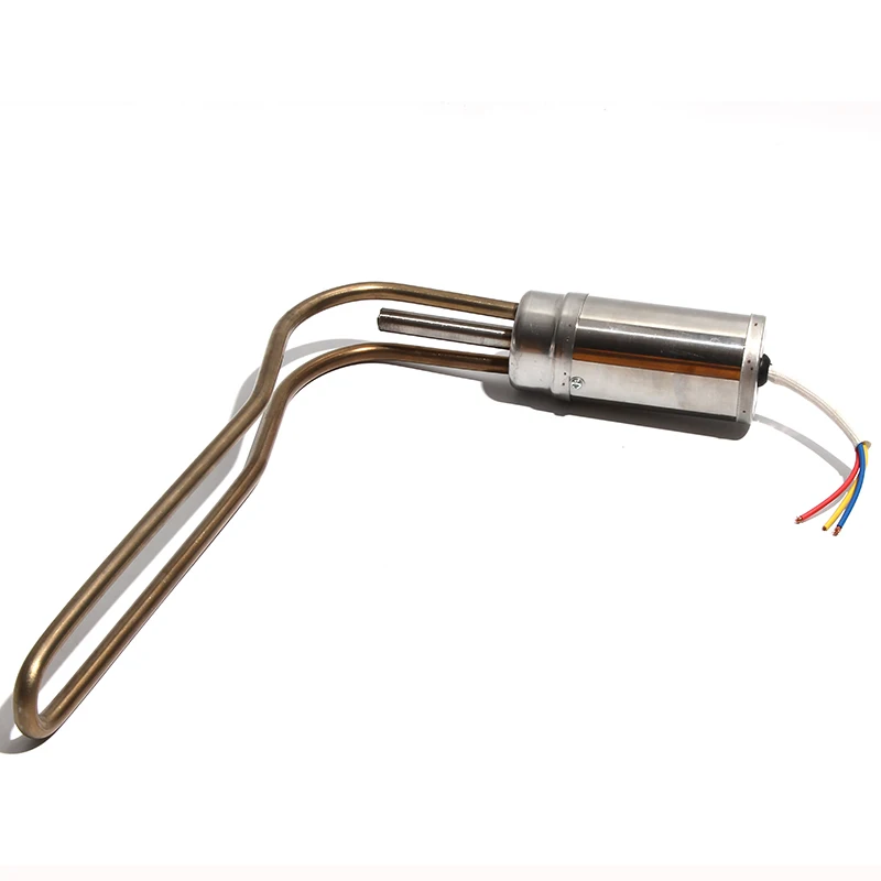 AC220V Electric Heating Pipe Heater Element 24CM Length 1500W for 47mm Installation Caliber Solar Water Heater Anti-dry Burning