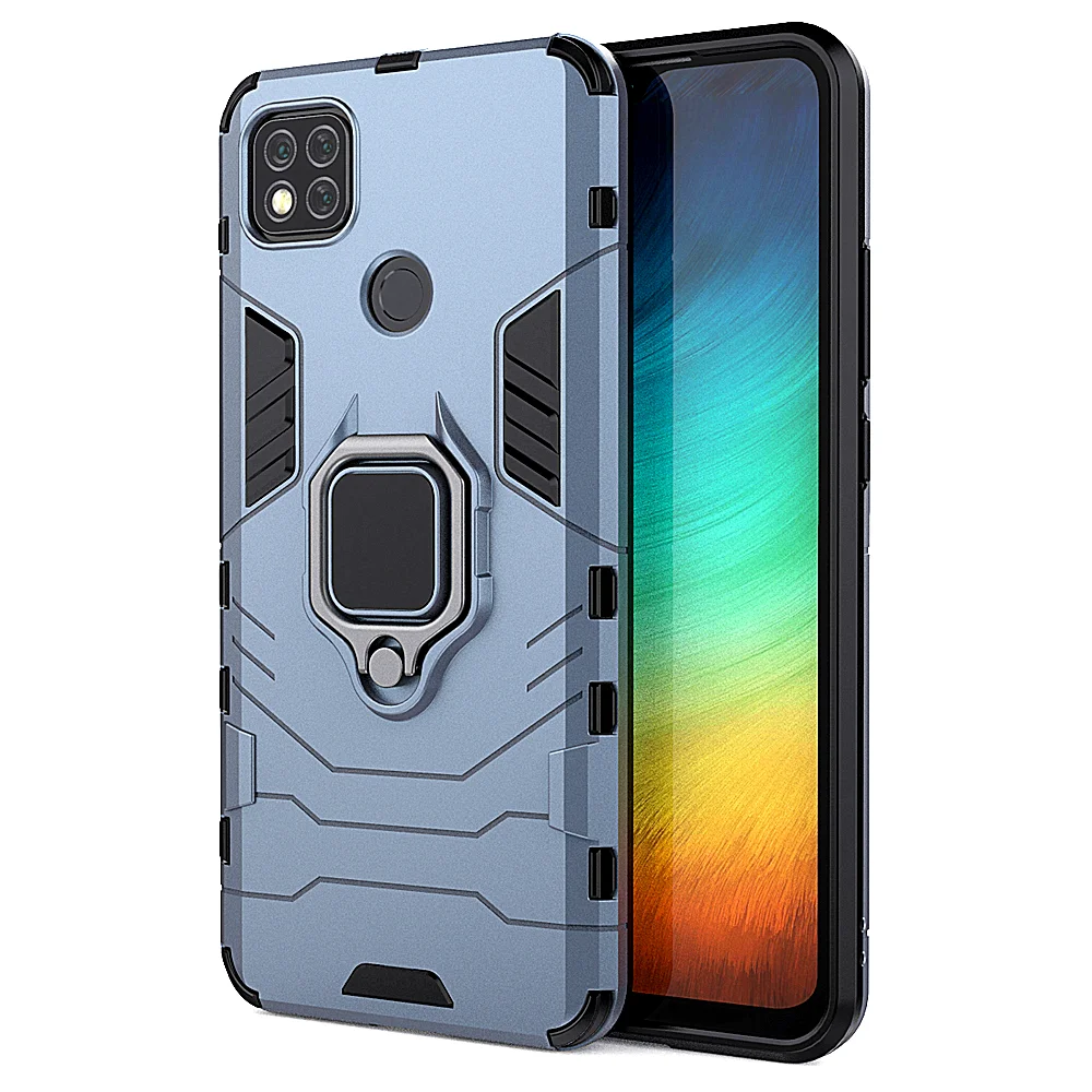 Case for Xiaomi Redmi 9C NFC Shockproof Reinforced Bumper Shell for Redmi 9C NFC Redmi9C 9 C NFC Case Funds Bumper Coque