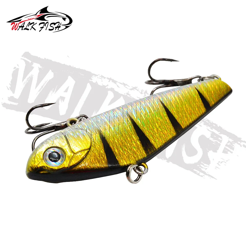 Crankbait Walk Fish 70mm 22g – Señuelo vibratorio para hielo - imagen 4
