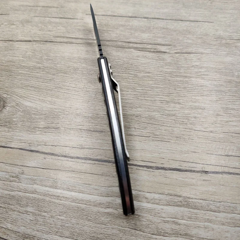 Mini cuchillo de fruta portátil de acero inoxidable, herramienta EDC de bolsillo, plegable, W33, envío directo