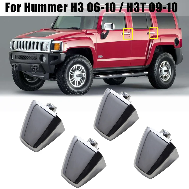 

15932907 Car Exterior Door Handles End Cap Cover for Hummer H3 3.5L L5 3.7L L5 5.3L V8 for Hummer H3T 3.7L L5 5.3L V8 2009-2010