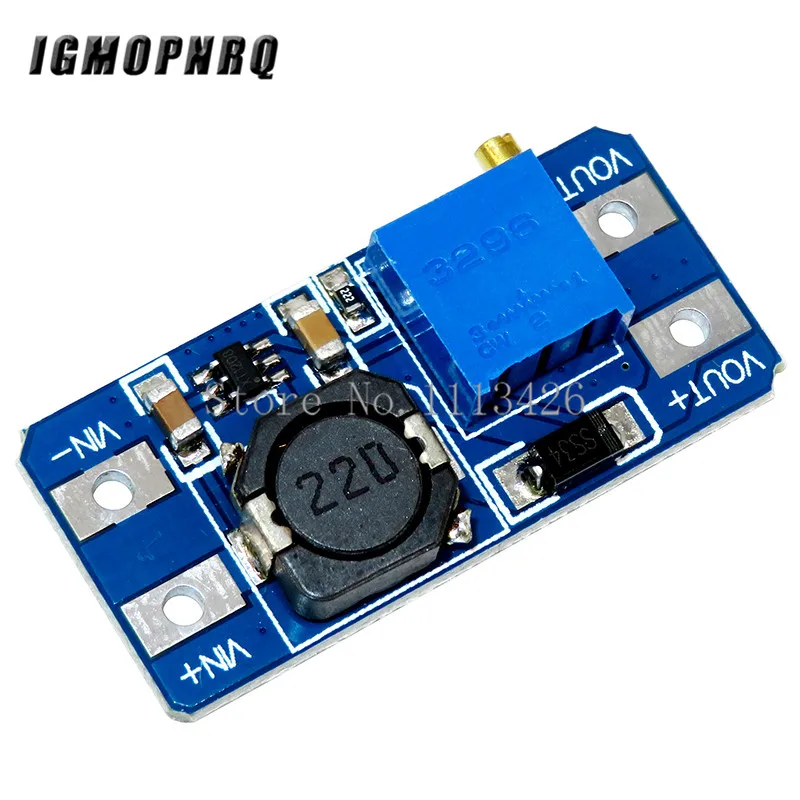 Micro USB 5V 1A 18650 TP4056 Lithium Battery Charger Module Charging Board With Protection + MT3608 2A DC-DC Step Up Converter