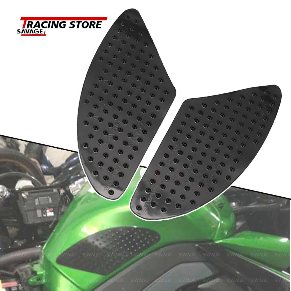 

Z750 Z1000 Motorcycle Tank Pads Sticker For KAWASAKI Z 750 1000 2007-2009 2008 Traction Anti Slip Protector Moto Accessories