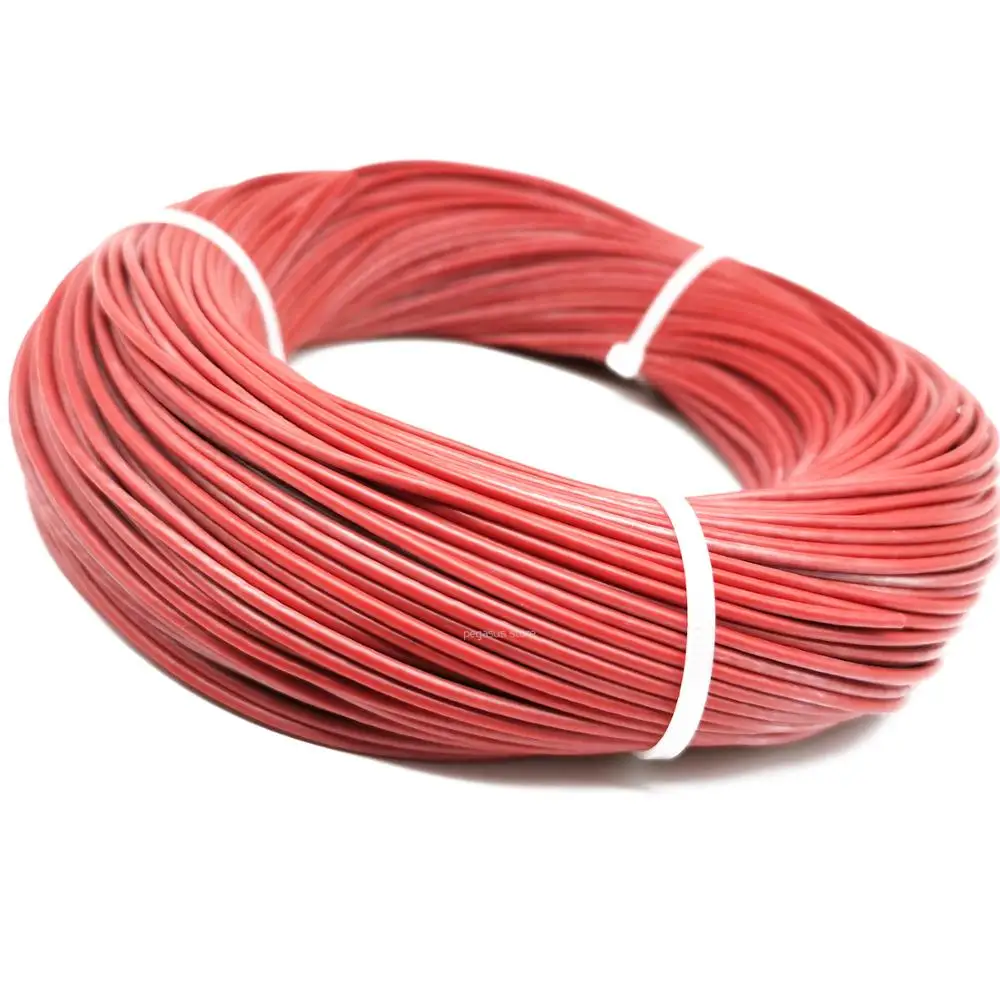 PTFE SRAG 1/2/3/6/12/24K  carbon fiber heating cable, floor heating wire, new infrared high-quality heating cable