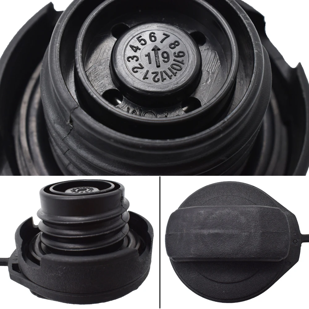 For VW Golf Polo Passat For Audi A4 A6 A8 For Skoda Octavia Leon Fuel Filler Cap Tank Inner Cover Cap Petrol Diesel 1J0201550A