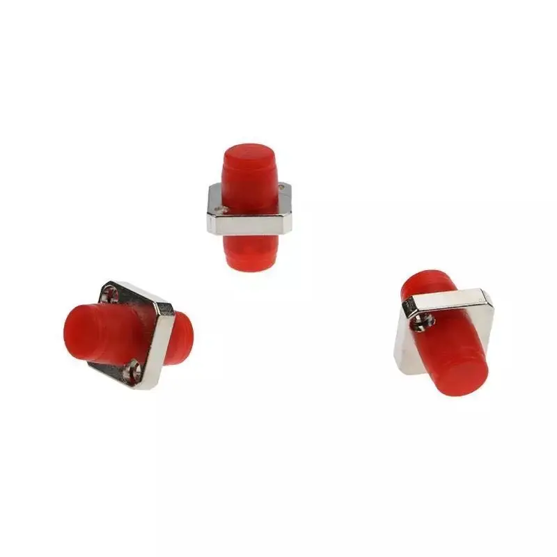 fiber optic adapter FC d SM MM Rectangular square ftth coupler fibra optica connector FCAPC free shipping IL 0.2dB 50pcs