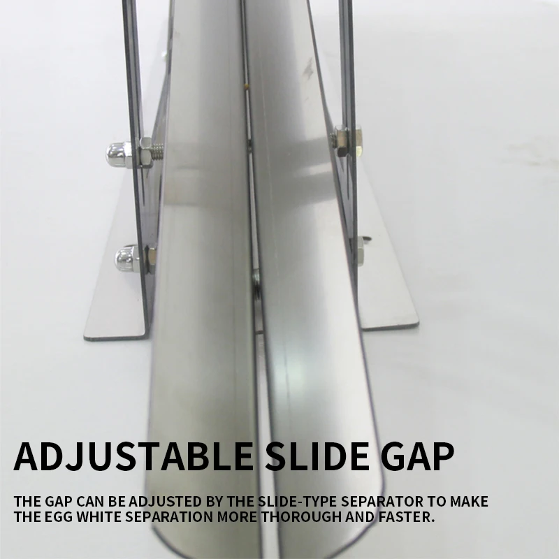 Commercial ไข่แดงไข่แดงแยกไข่สแตนเลสสีขาว Quick แยกอบไข่ Liquid Filter
