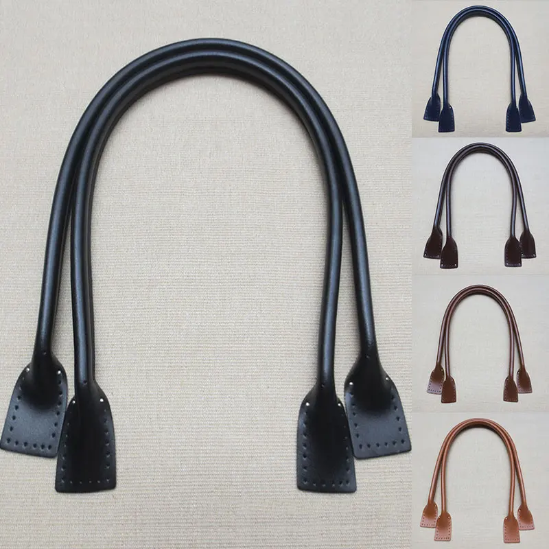 New 2pc DIY Replacement Belt for Bag Accessories Handbag Band Handle belt Detachable PU leather Handle Lady Shoulder Bag Strap